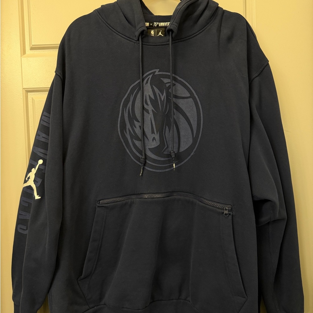 Men's Mavericks Navy Blue Hoodie